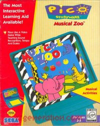 Musical Zoo Sega Pico US box art